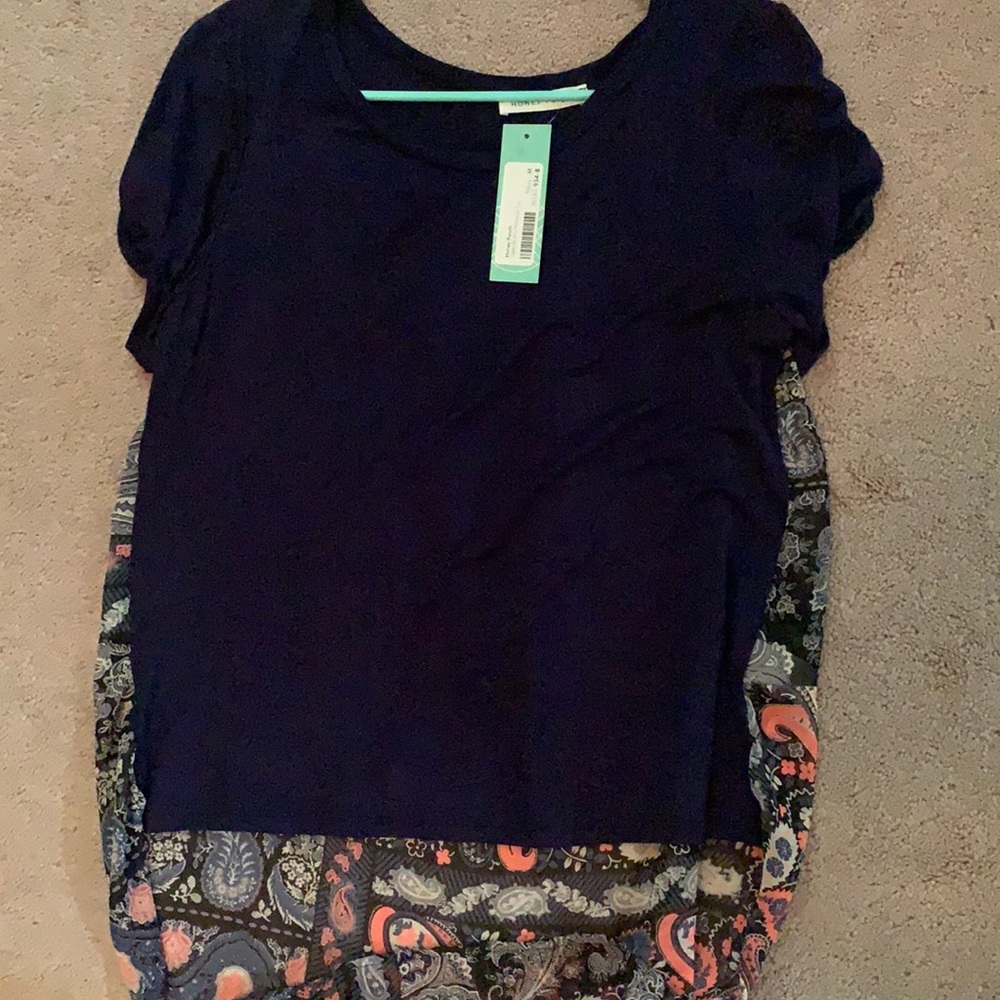 Navy, medium top